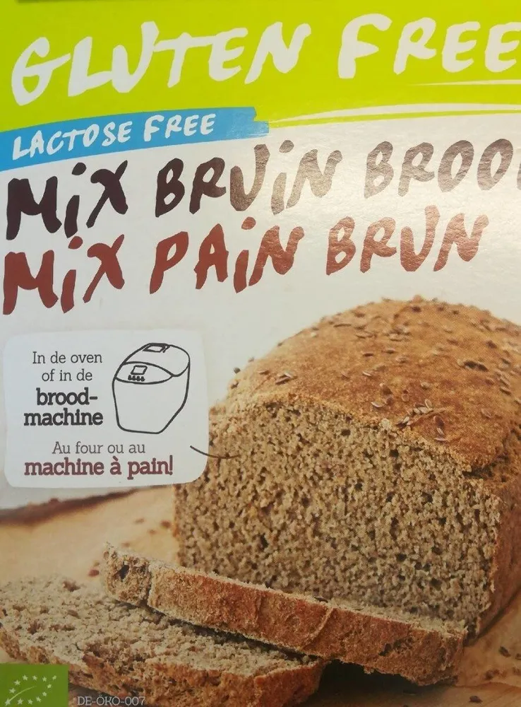 Damhert Broodmix Bruin Glutenvrij