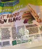 Pain blanc gluten free
