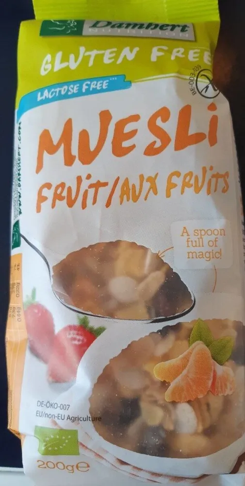 Muesli sans gluten