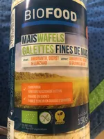 Damhert Biofood Maiswafels