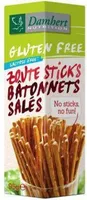 Bâtonnets salés sans gluten