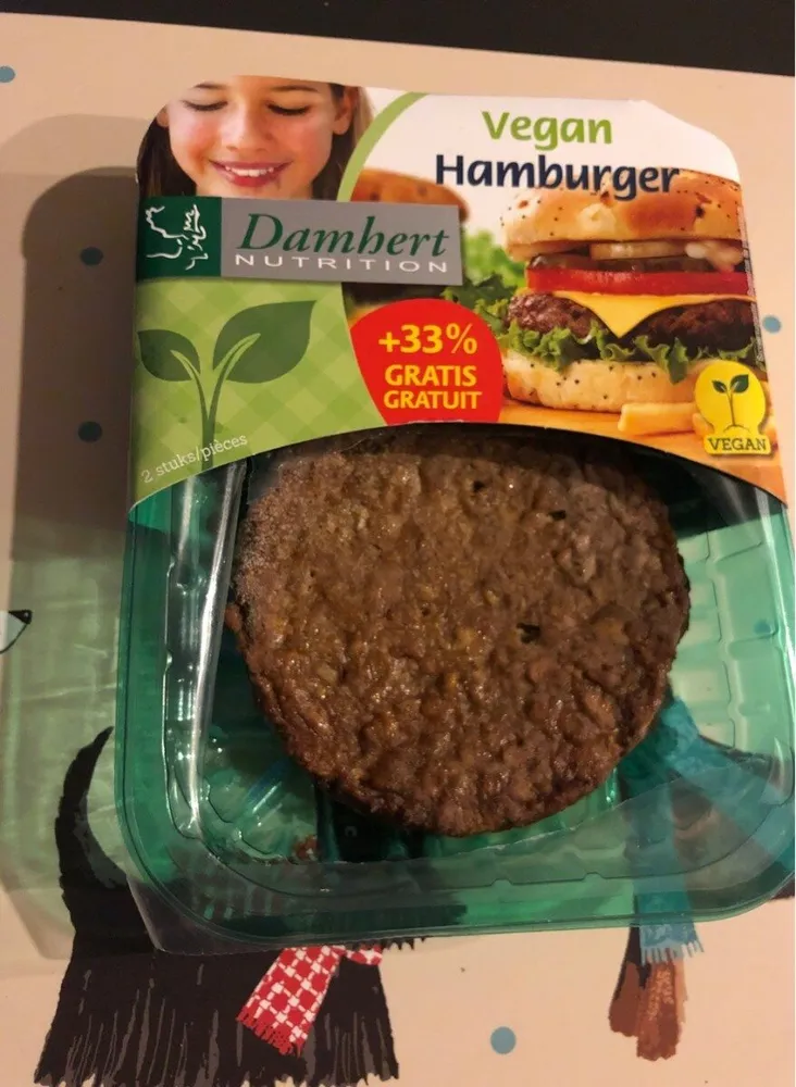 Vegan hamburger