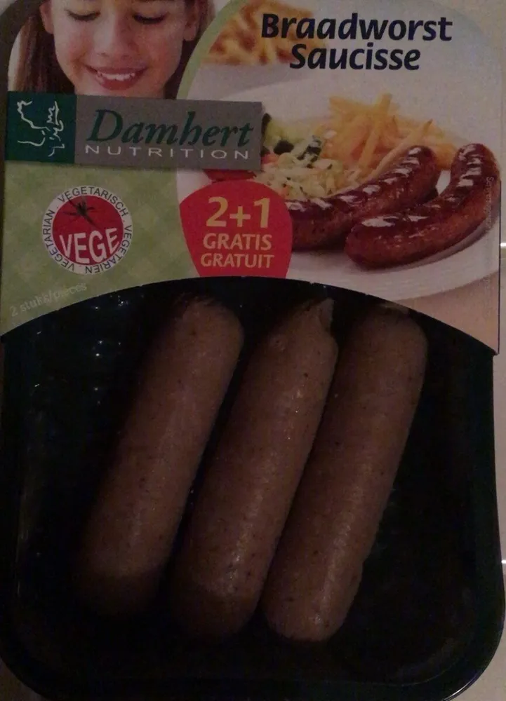 Damhert braadworst