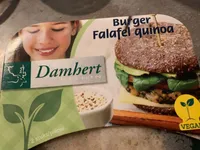 Burger falafel quinoa