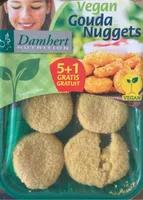 Vegan gouda nuggets