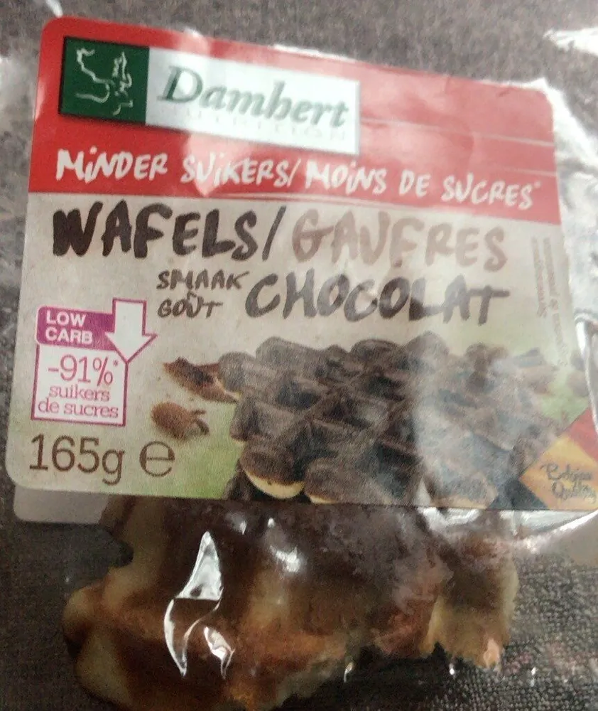 Wafels/Gaufres smaak/goût chocolat