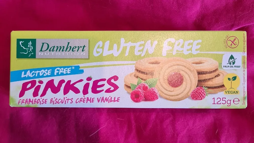 Pinkies - framboise biscuits crème vanille