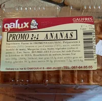 Gaufres ananas
