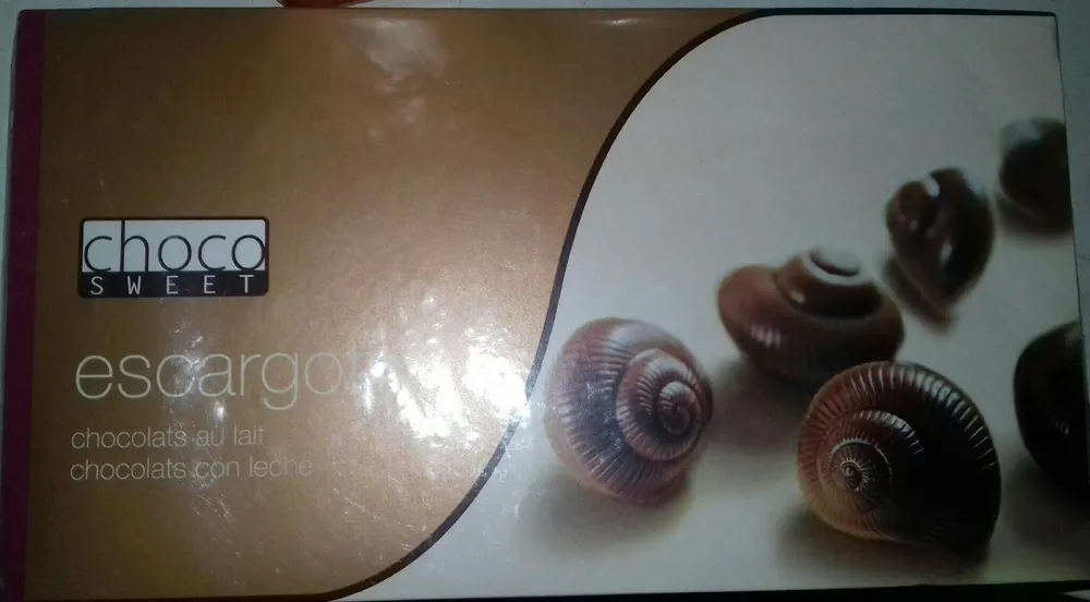 Escargots au chocolats au lait