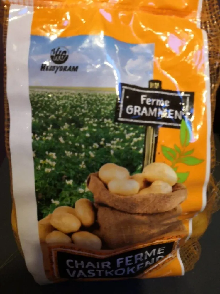 Pomme de terre chair ferme