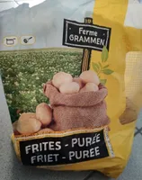 Pommes de terre frites- purée