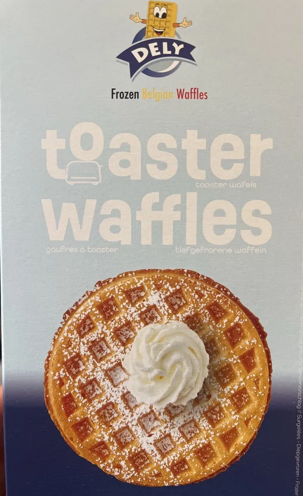 Frozen belgium waffles