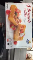Dely - 4 Brussels waffles Frozen