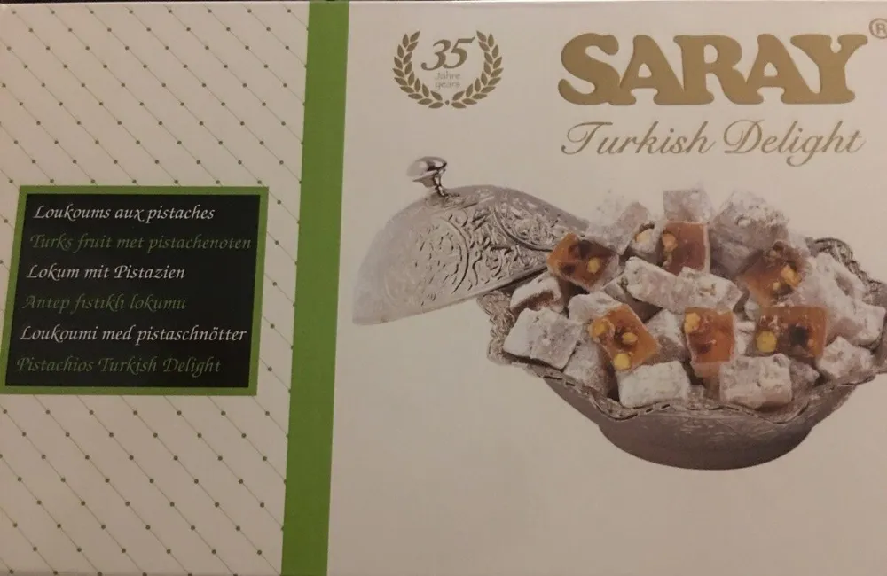 Turkish Delight with Pistachios