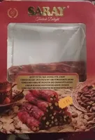Lokoum rouleau aux pistaches arôme grenade