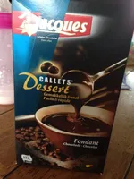 Gallets Dessert fondant chocolat