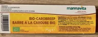 Barre à la caroube bio
