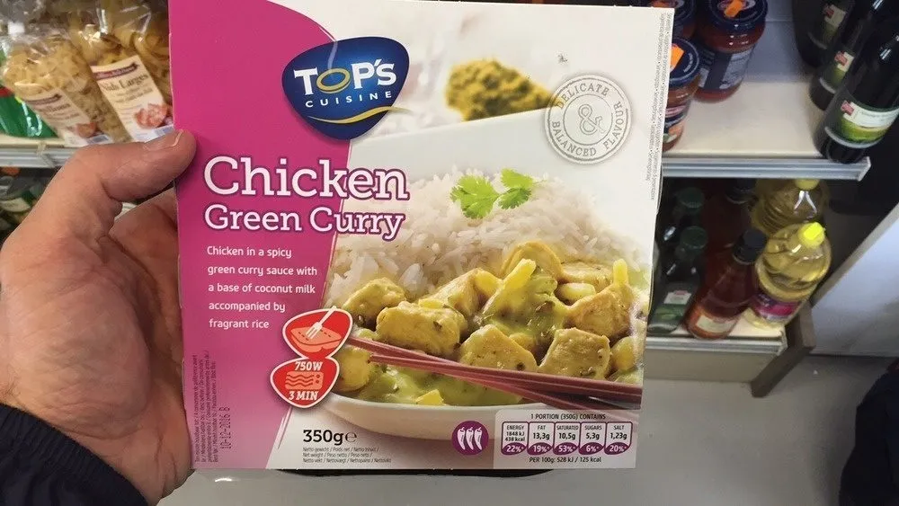 Top's cuisine: Chicken Green Curry