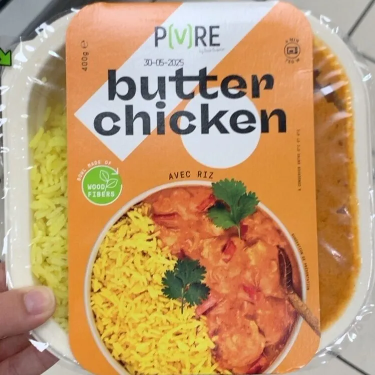 Butter Chicken avec riz