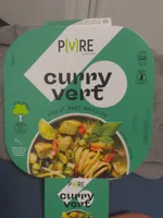 Curry vert poulet avec nouilles