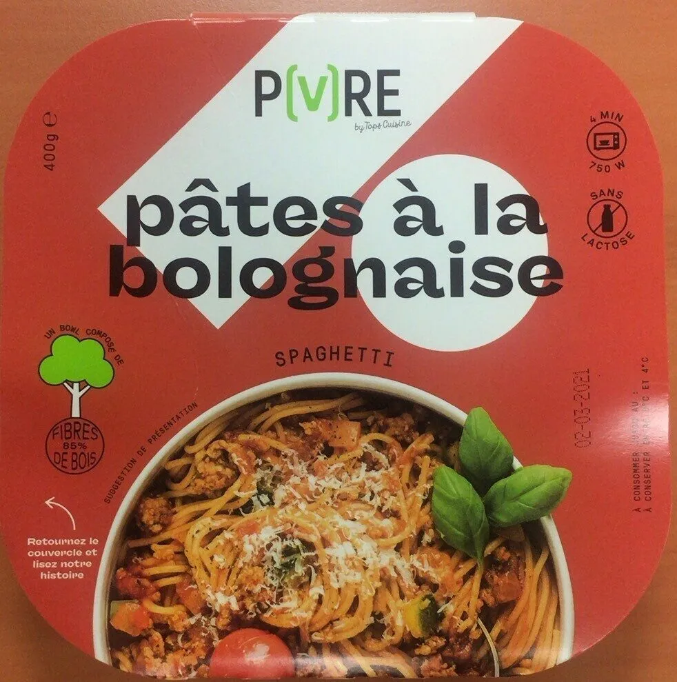 Pates a la bolognaise