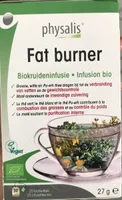 Physalis Fat Burner Infusion Bio Sachets 20X1,5G