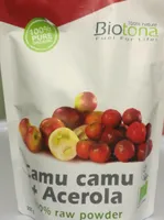 Mix Camu Camu Et Acerola En Poudre Bio - 200 G - Biotona