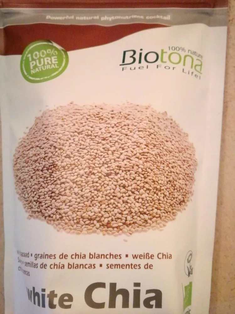 Graines De Chia Blanches Bio - 400G - Biotona