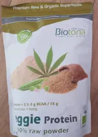 Veggie Protein 100% raw powder