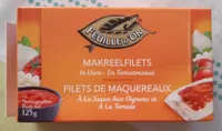 Filets de maquereaux à la sauce aux oignons et à la tomate