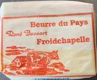Beurre du Pays Froidchapelle