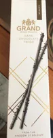 Dark chocolate twigs