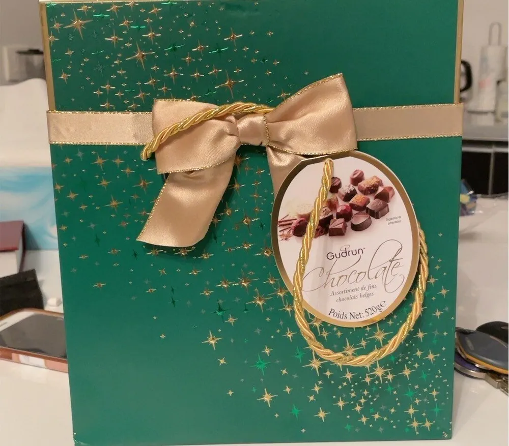 Assortiment de fins chocolats belges