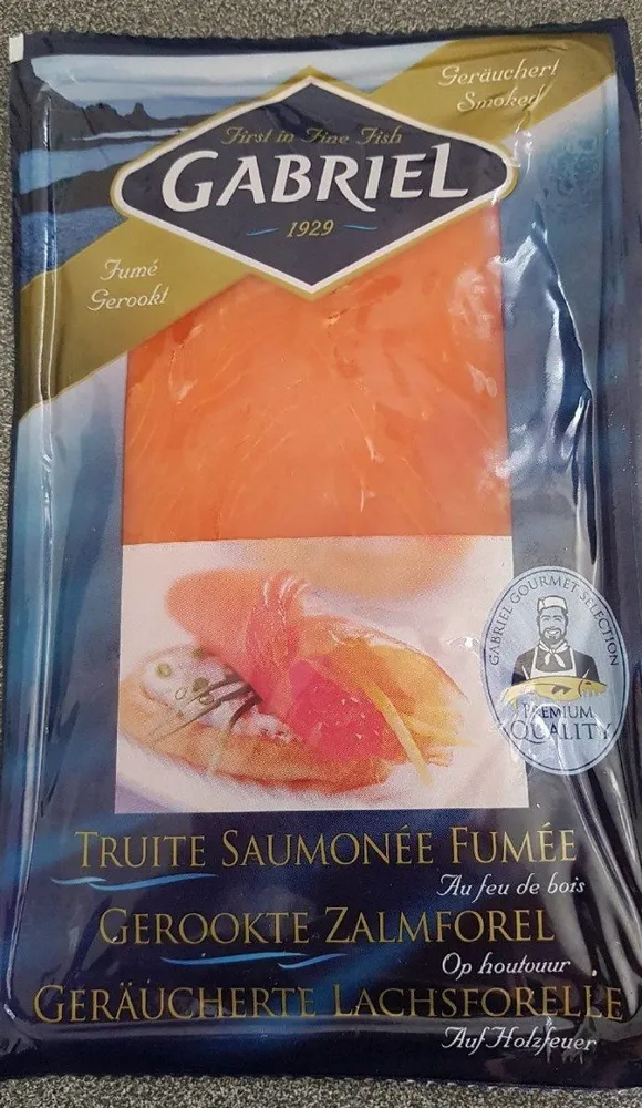 Truite saumonée fumée