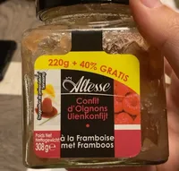 Confit d’oignons framboises