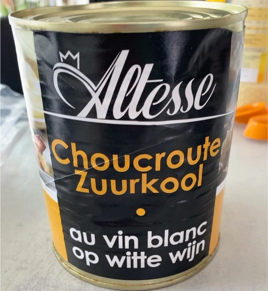 Choucroute au vin blanc