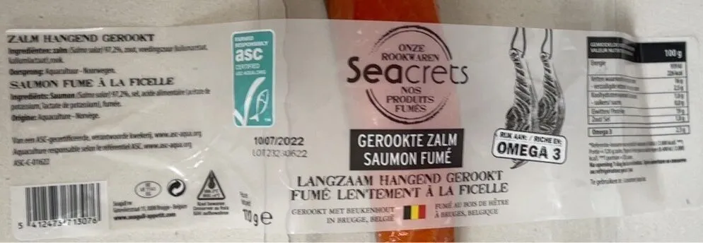 Gerookte zalm