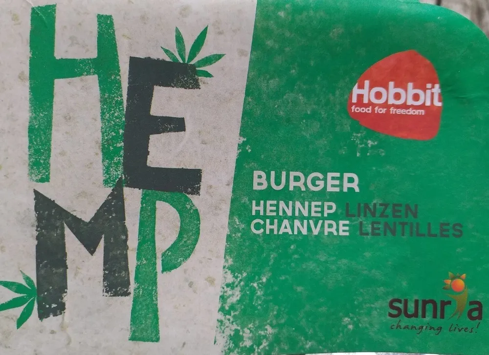 Burger au chanvre et lentilles