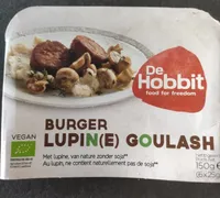 Burger lupine goulash