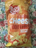 Nacho cheese tortilla chips