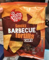 Smoky barbecue tortilla chips