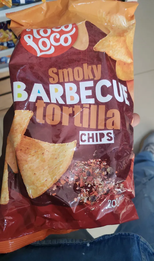 Poco Loco Barbecue Tortilla Chips