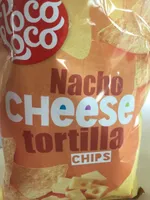 Nacho cheese tortilla chips