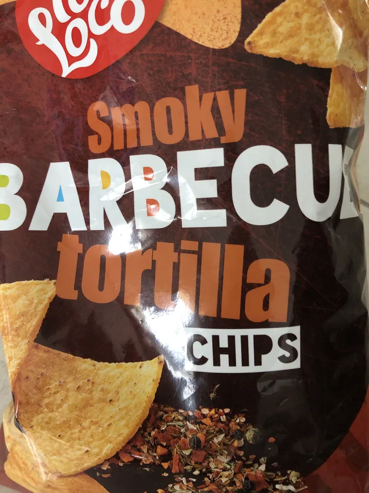Chips Barbecue Smoky Tortilla