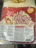 1.20KG 18 Tortillas 25CM Poco Loco