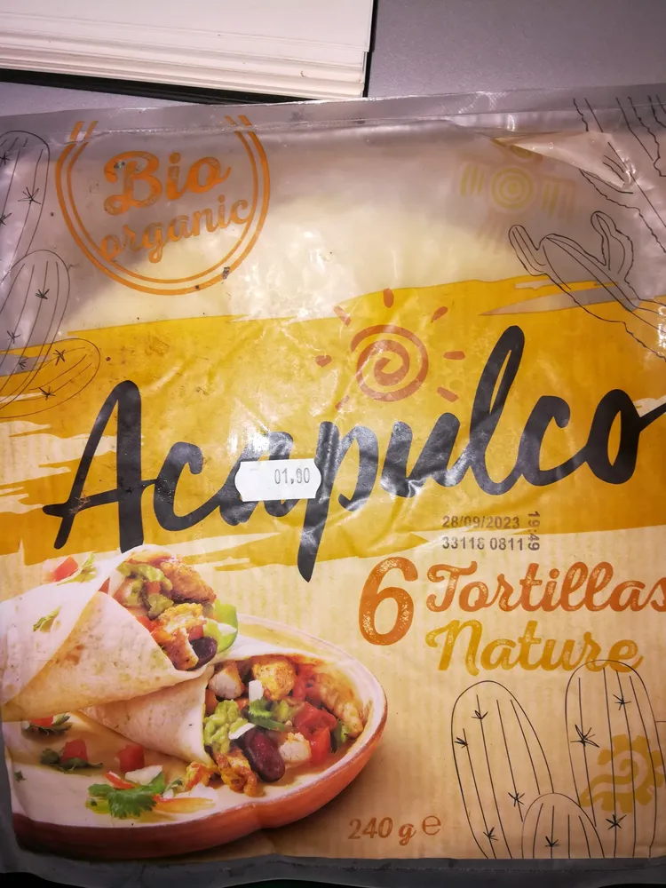 6 tortilla nature