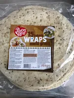 PQ 15 Tortillas Wraps MG 30CM Poco Loco