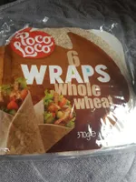 Wraps with whole wheat