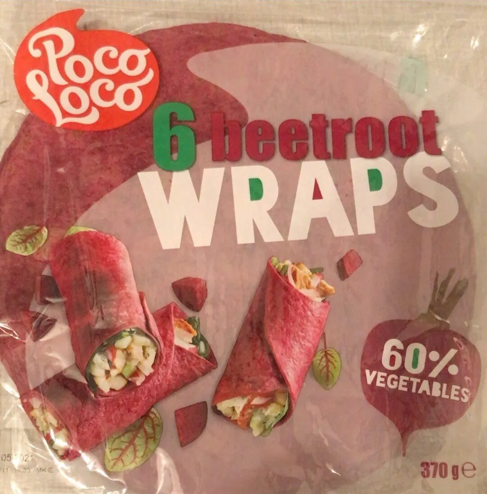 Wrap veggie betterave