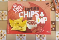 Tortilla chips hot